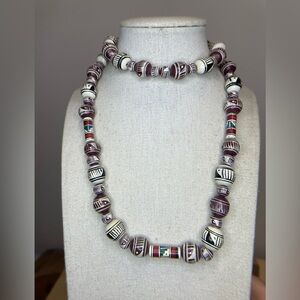 Peruvian Handcrafted Beaded Necklace - So unique